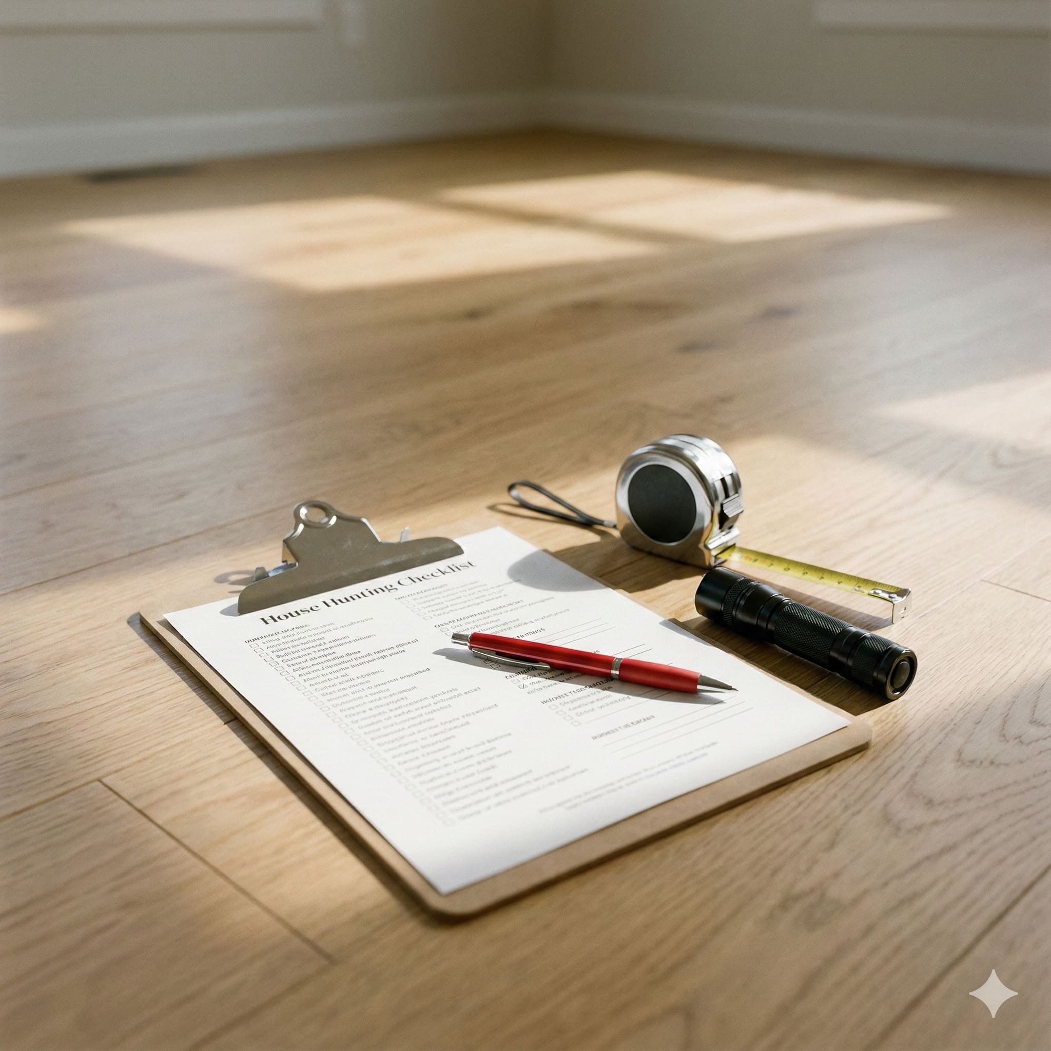 台灣買房看屋偵探檢核表預覽：檢查牆面與產權