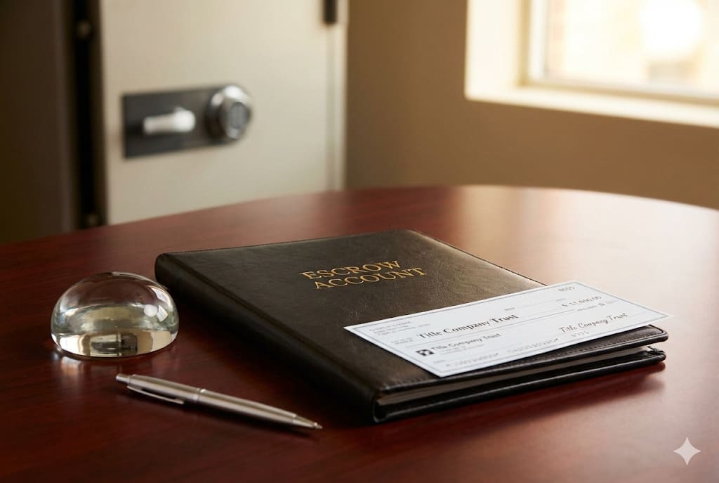 履約保證專戶存摺與支票，確保資金安全